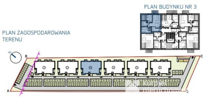 Trzypokojowe 43,41 m2 | oddanie grudzień 2024