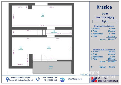 Uroczy dom w sąsiedztwie lasu