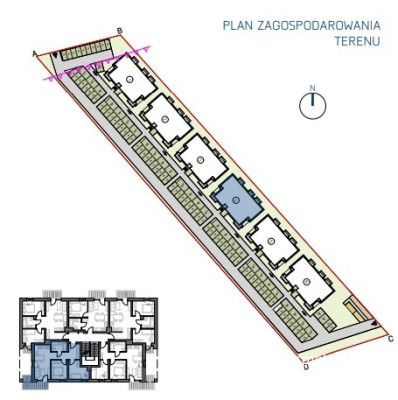 Trzypokojowe 46,30 m2 | oddanie grudzień 2024 r.