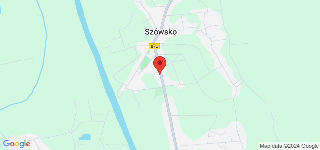 Działka w Szówsku przy głównej drodze