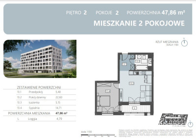 PrZeDsPrZeDaŻ - 2 pokoje | loggia | garaż