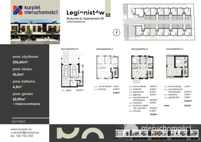 Nowoczesny apartament z tarasem