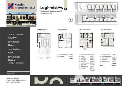 Apartament Premium | Budziwój |  Garaż