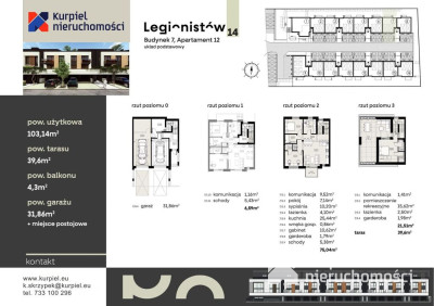 Apartament Premium | Budziwój |  Garaż