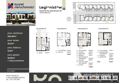 Apartament Premium | Budziwój |  Garaż