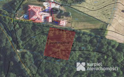 Działka na sprzedaż o pow. <span class="nowrap">13,14 A</span>